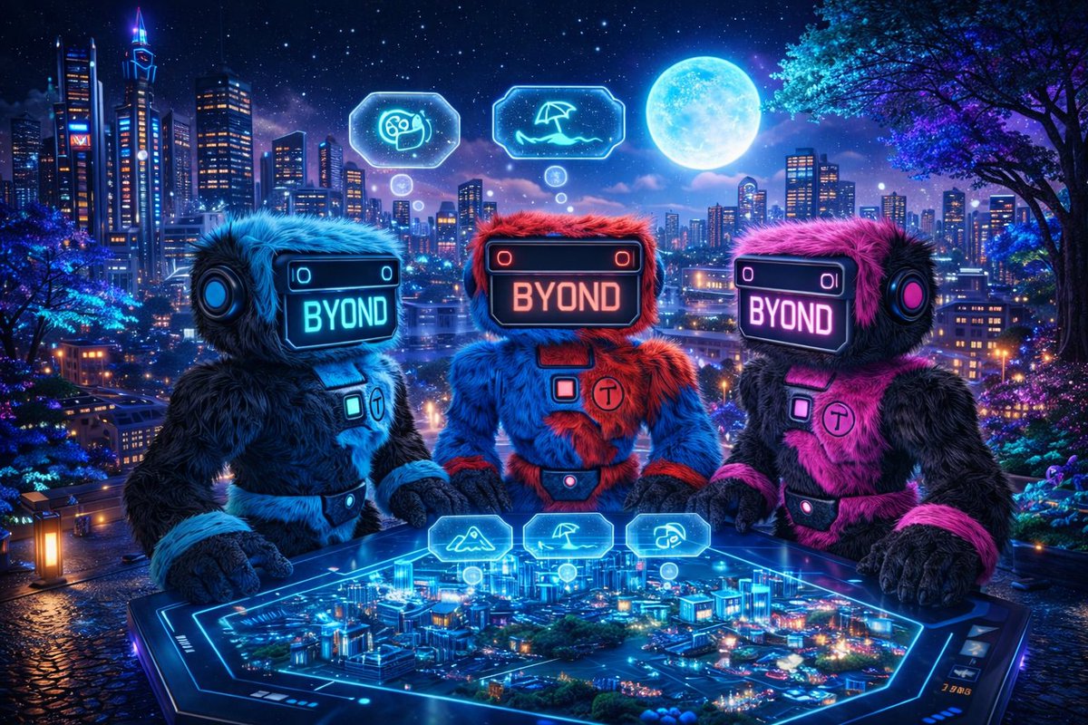 BYONDnft's tweet photo. There's a 3 day weekend ahead for some of us 🤖 Any plans for the weekend? https://t.co/s9X0EI2ArW