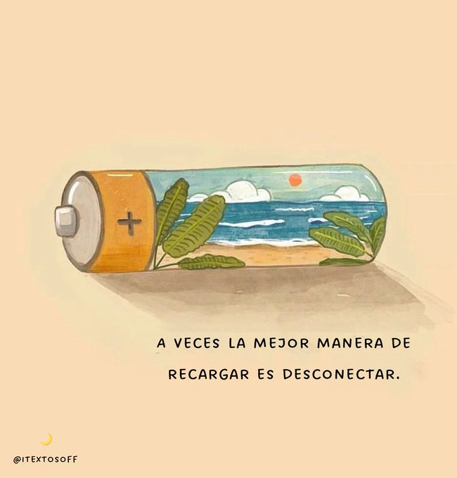 Es desconectar 🪫📷