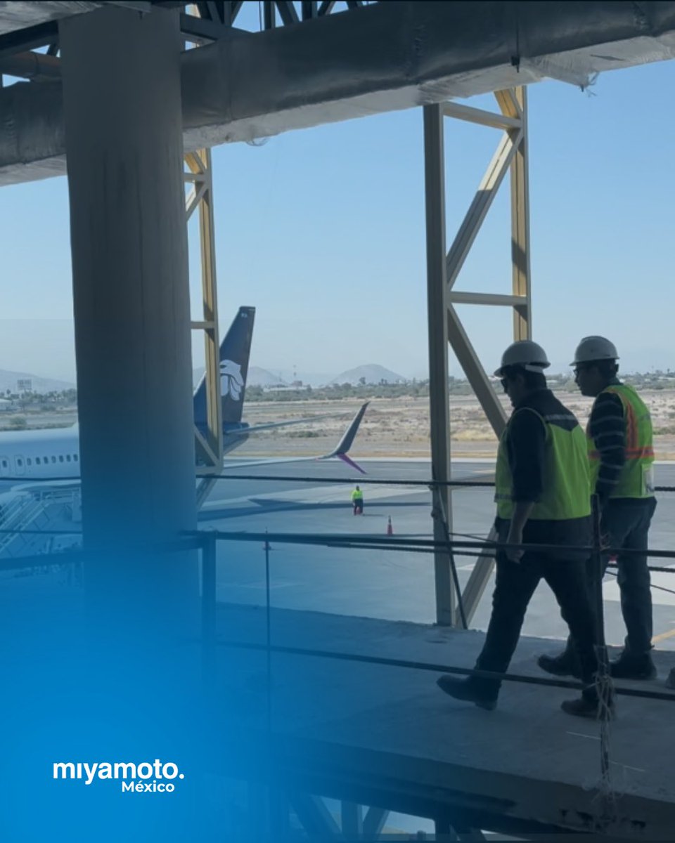 MiyamotoMexico's tweet photo. ✈️ Supervisar un aeropuerto es trabajar donde no existe el “luego lo corregimos”.
Cada estructura se revisa con el aeropuerto en operación, miles de personas en tránsito y estándares de seguridad que no admiten atajos.

#IngenieríaEnAcción #SupervisiónDeObra https://t.co/7aQE2eaH94