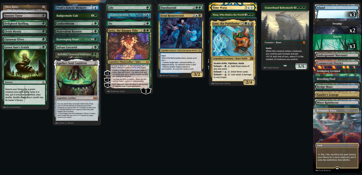 BrackAttackG's tweet photo. This is one of my favorite trophies yet in Powered Cube. The deck was extremely fun to play and had so many lines. https://t.co/Kca2jJ1g3n