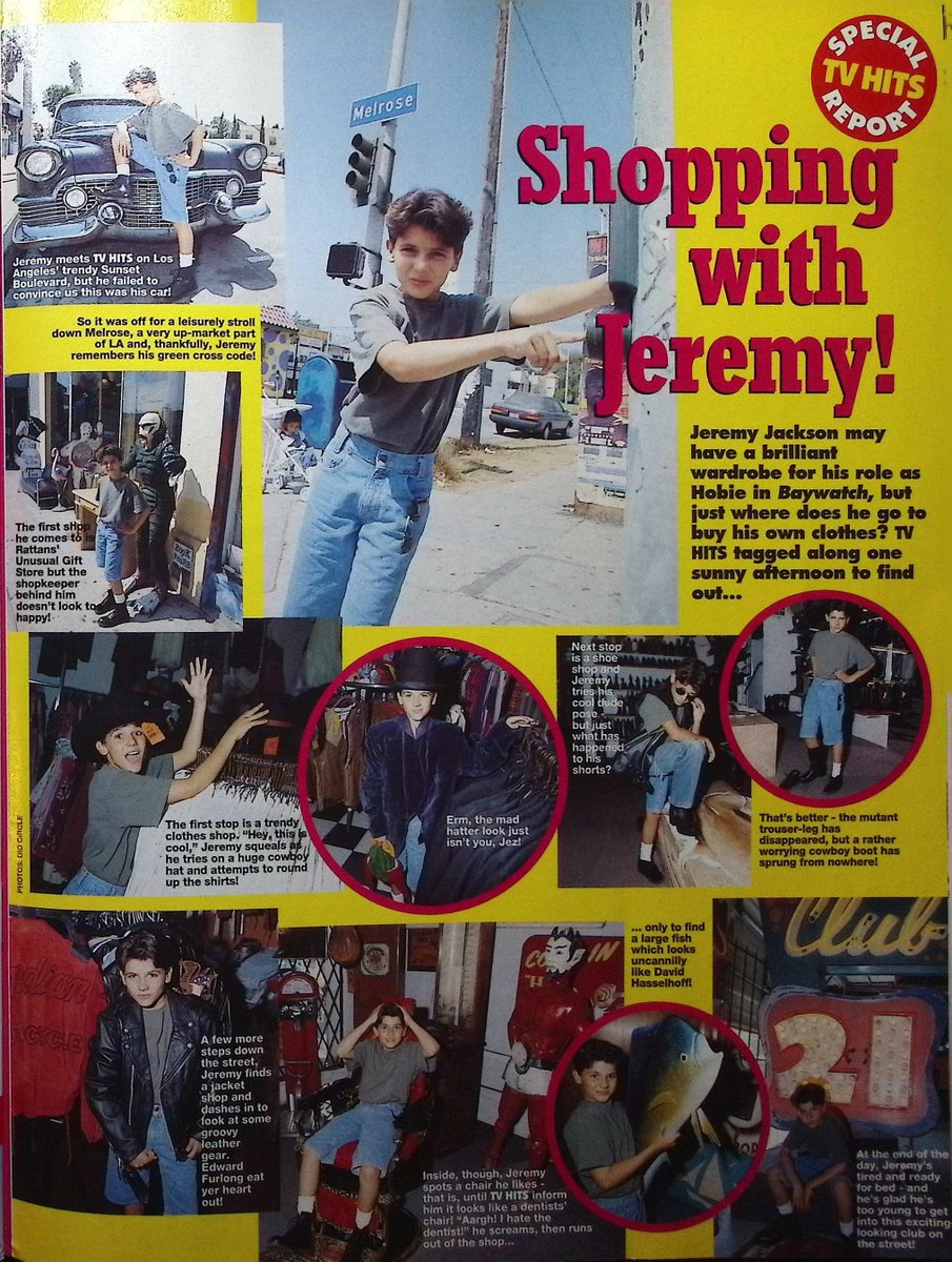 TvDidYouSee's tweet photo. From February 1993 - TV HITS
DOUBLE DUTCH! A natter with 2 Unlimited as their dance toon No Limit hurtles up the charts.
THE DAY THE STARS MET TV HITS READERS! Including #East17 and #CathyDennis.
"I'M NOTHING LIKE BLOSSOM!" says #MayimBialik.
SHOPPING with #JeremyJackson. https://t.co/r2ueWs7x6b