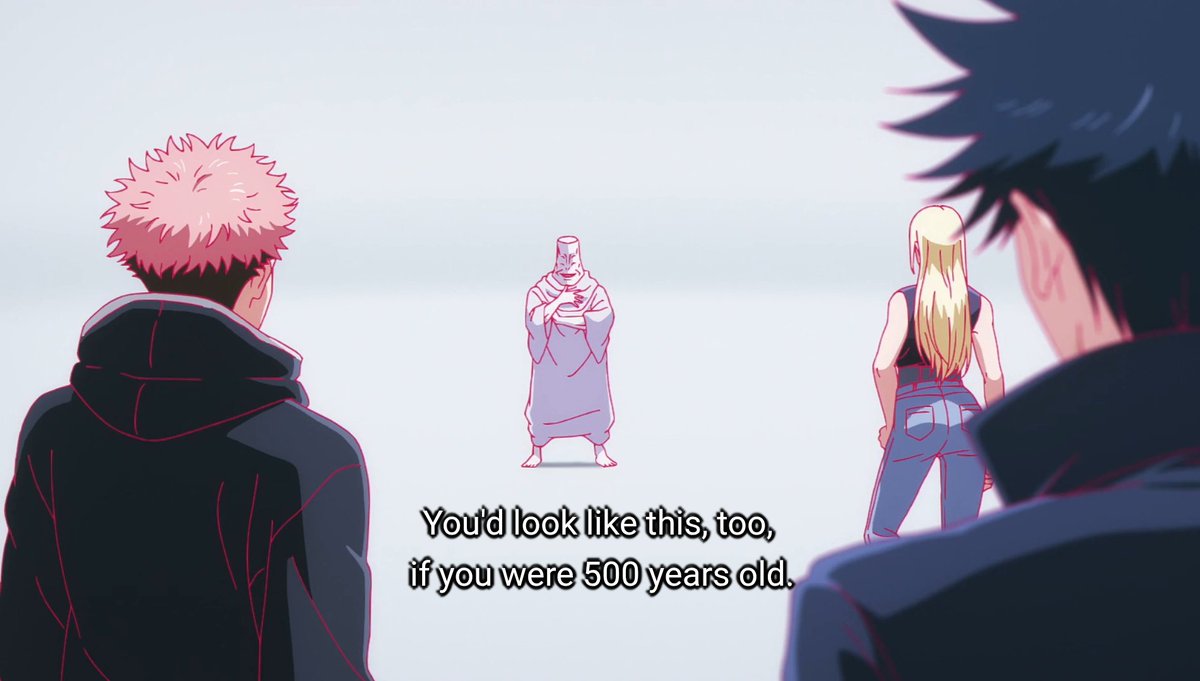 Angglio's tweet image. 432 more years to go Yuji 😅