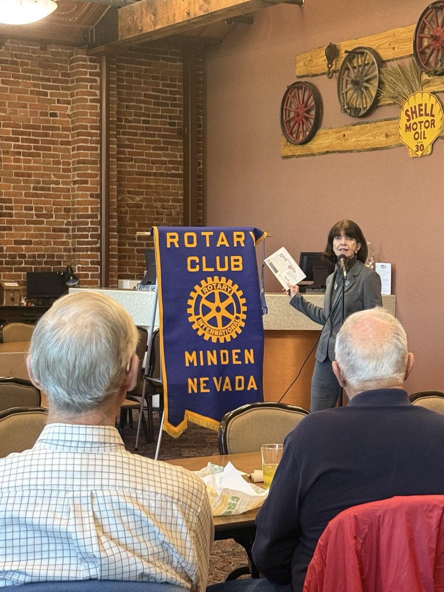 Great couple days on my re-election campaign trail in Douglas County. Thanks for having me Sierra Nevada GOP Women and Rotary!