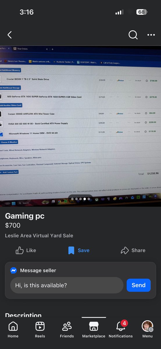 BonelessJessica's tweet photo. can someone lmk if this is worth 700? 
#pchelp https://t.co/OG8QoXXlIY