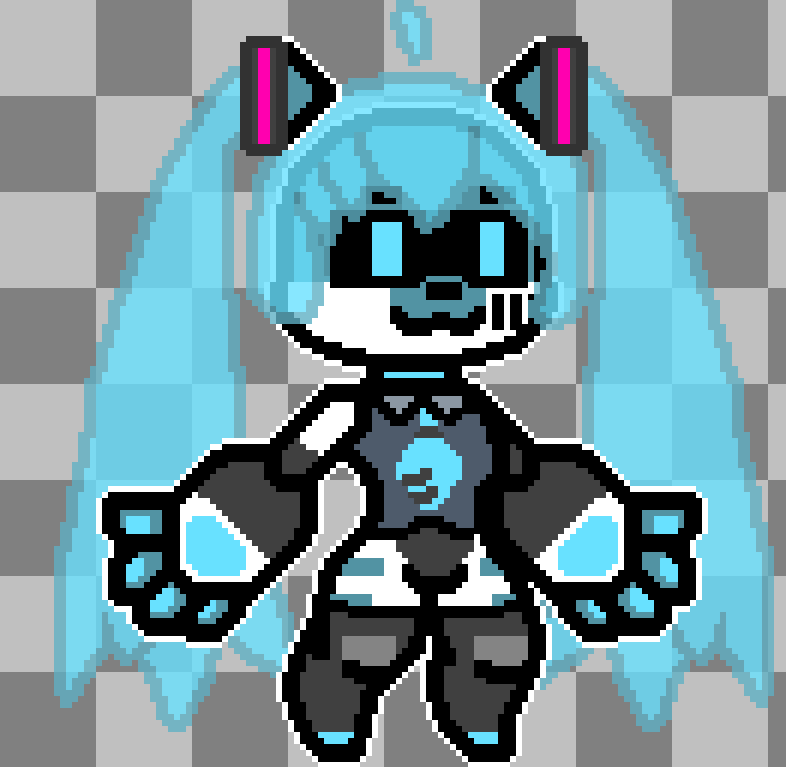 le_kastle's tweet image. Blue hair, blue tie.
Hiding in your Wi-Fi
#Changed #ChangedSpecial #ChangedRepainted #HatsuneMiku