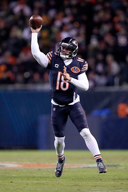 firstroundmock's tweet image. Caleb Williams creates his own 4th quarter drama.

If he didn’t have backup level sub 60% accuracy in 12/18 games this season, he probably wouldn’t have to try to win games in the 4th quarter.

Photo Credit: Getty Images