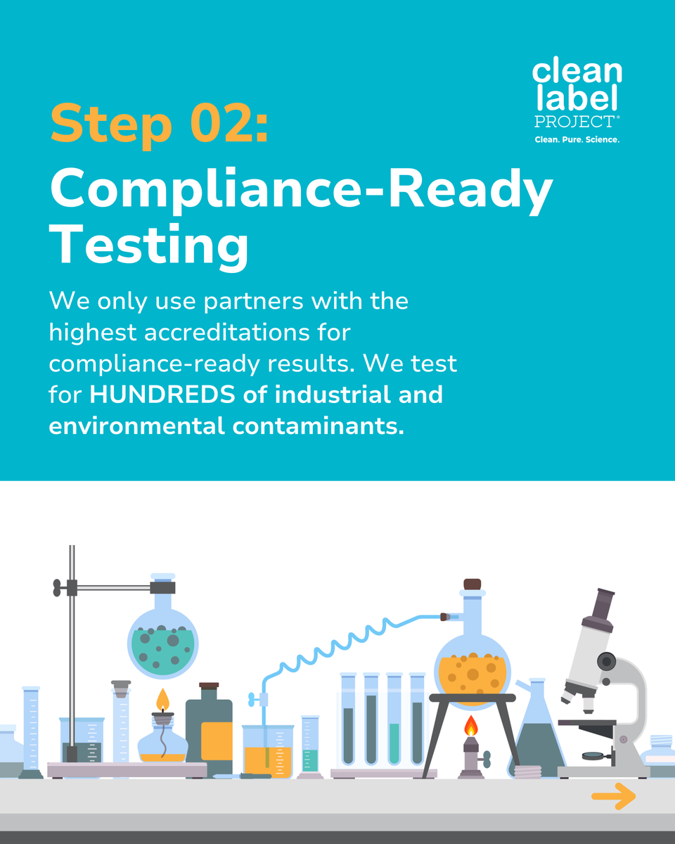 CleanLabelTruth's tweet photo. 2️⃣ Compliance-Ready Testing We partner exclusively with ISO-accredited labs to test for hundreds of industrial and environmental contaminants. This is forensic-level data designed to be compliance-ready. ⚖️

#CleanLabelProject #SupplyChainTransparency #QAManagement #ProductSafety https://t.co/PktjICIQQL