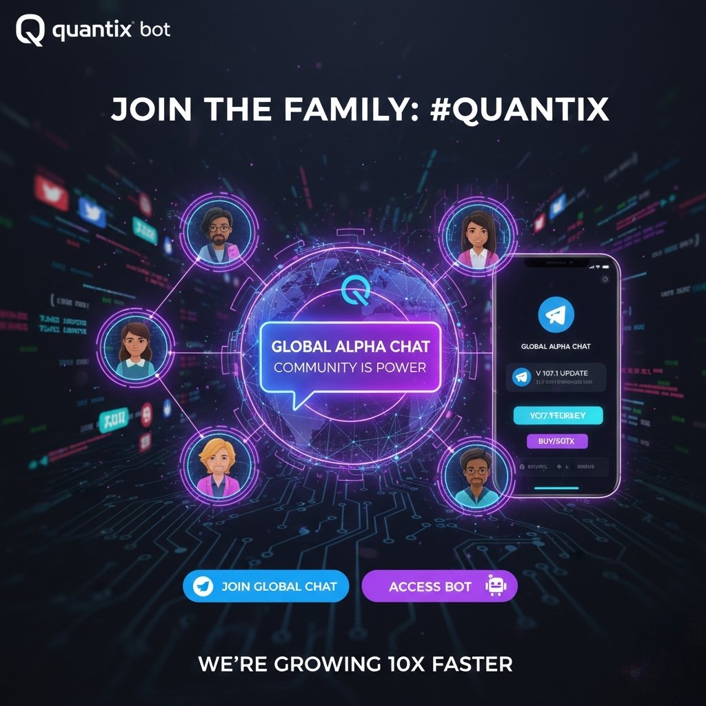 es_Quantix's tweet photo. Thursday thoughts: The #Quantix family is growing 10x faster with Bot V 107.1. 🌍🔥
Tech is only as strong as its community. Join the conversation and get the latest alpha from our global group. 🗣️
🔗 Chat: https://t.co/PxkA5XUqWR 🤖 Bot: https://t.co/uaNahgt7zY
#SolanaEcosystem #Web3 #Success @rajgokal @SolanaConf