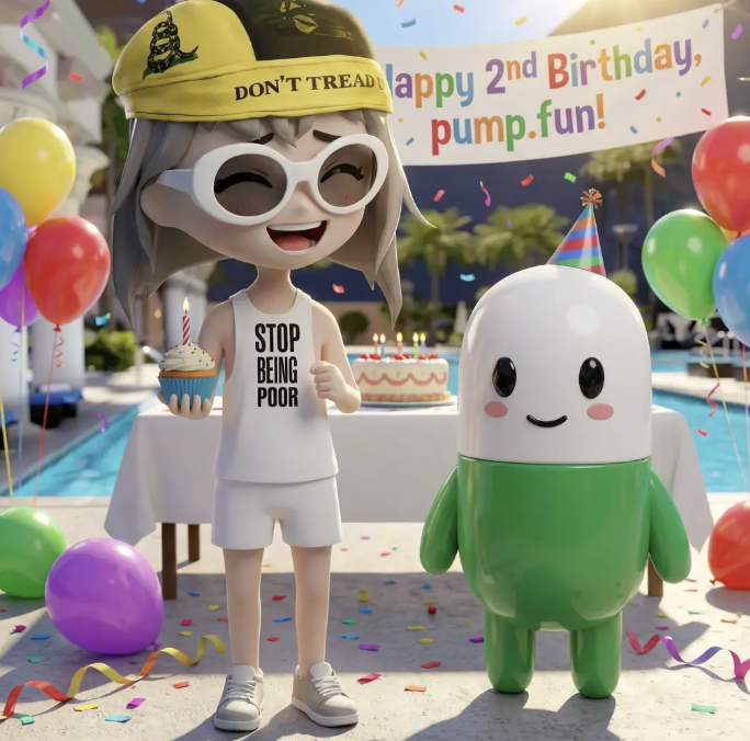 lemmy_cooke's tweet photo. 344 members in the community now

4 days until @Pumpfun tweets about it's 2nd birthday

NFA

5DqxE6JspsjodaEdHu521iHW2aR6vGhemmLbPCgupump

$011924 https://t.co/hl50XmXd1T