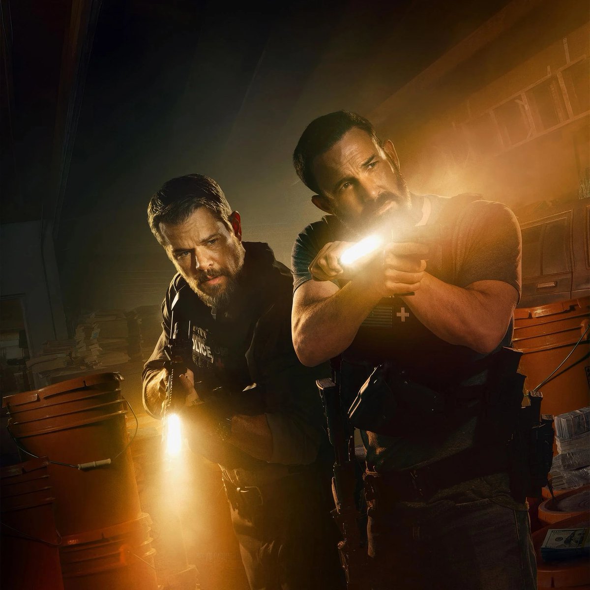 screentime's tweet image. Matt Damon and Ben Affleck struck a deal with Netflix for their upcoming 'THE RIP' film that will give all 1,200 crew members bonus pay if the movie performs well

“Every single person who worked on it should benefit from it"