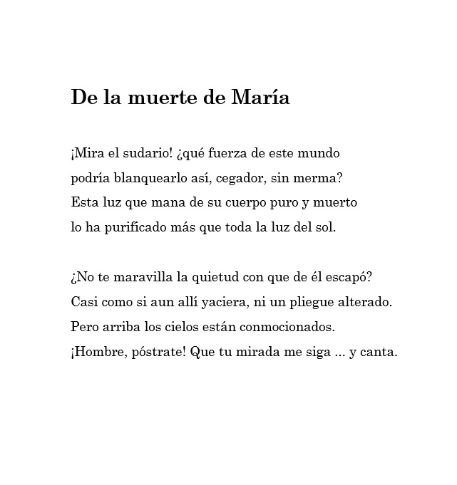 CarlosOlivoV's tweet image. «LA DORMICIÓN DE MARÍA»
Según Fra Angelico y Rainer María Rilke
(la traducción es mía)
#Rilke #FraAngelico #VírgenMaría