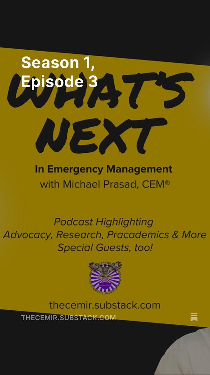 Center for Emergency Mgmt Intelligence Research tweet media