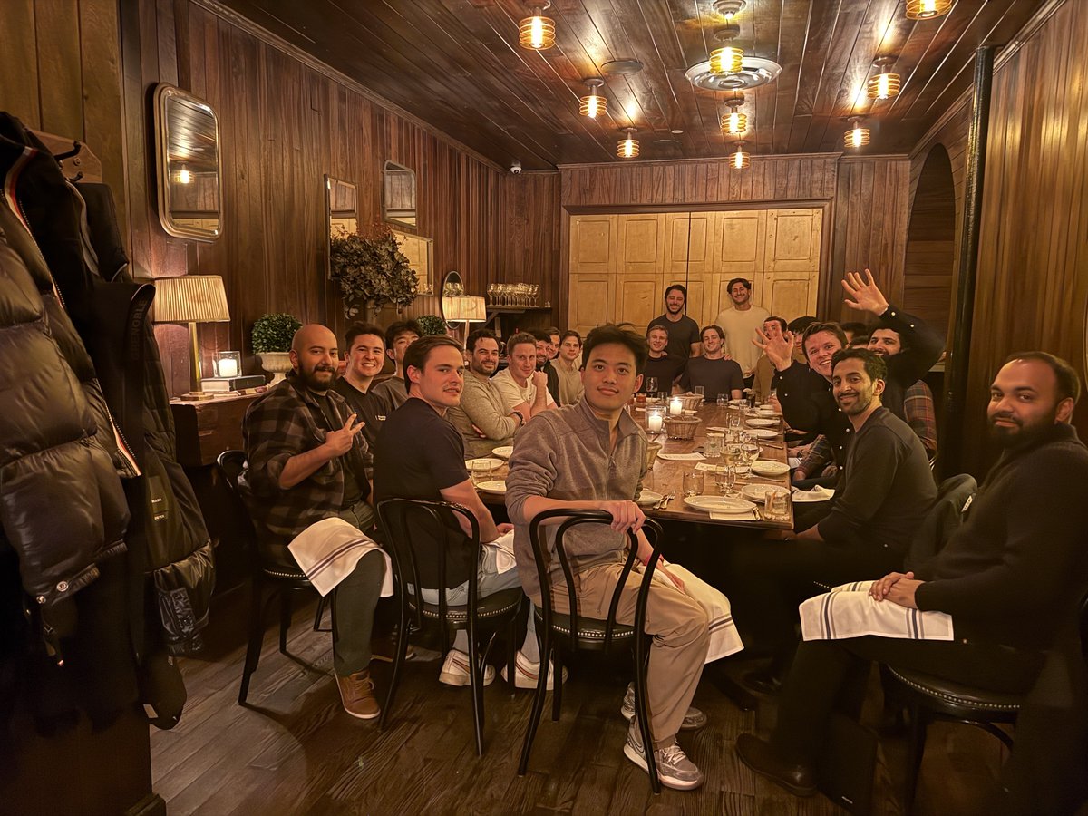 DustinKamali's tweet image. Kicked off 2026 the right way, private @Meow dinner in NYC with a tight group of the best founders and operators in crypto.

If you’re NYC-based, or you’ve got a trip booked, DM us. We keep these small and seat count is fixed.