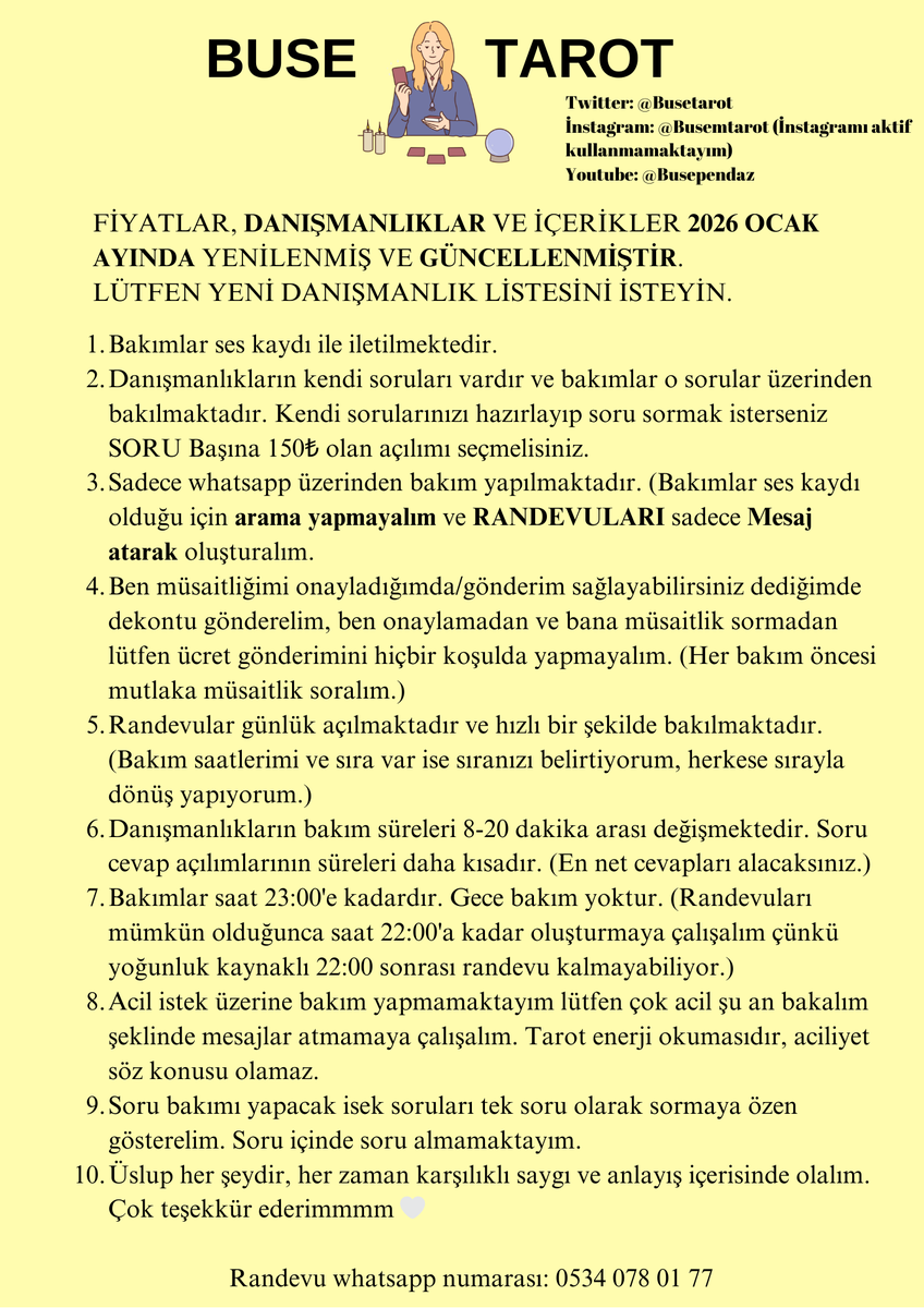 Buse Tarot tweet media