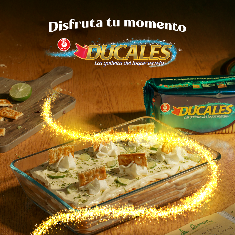 Un postre con el toque secreto que despierta recuerdos y muchas emociones. ✨ Prepáralo y disfruta tu Momento Ducales, compartiéndolo con los que más quieres.
¿Cuál es tu postre favorito para preparar con Ducales? 🍪💙