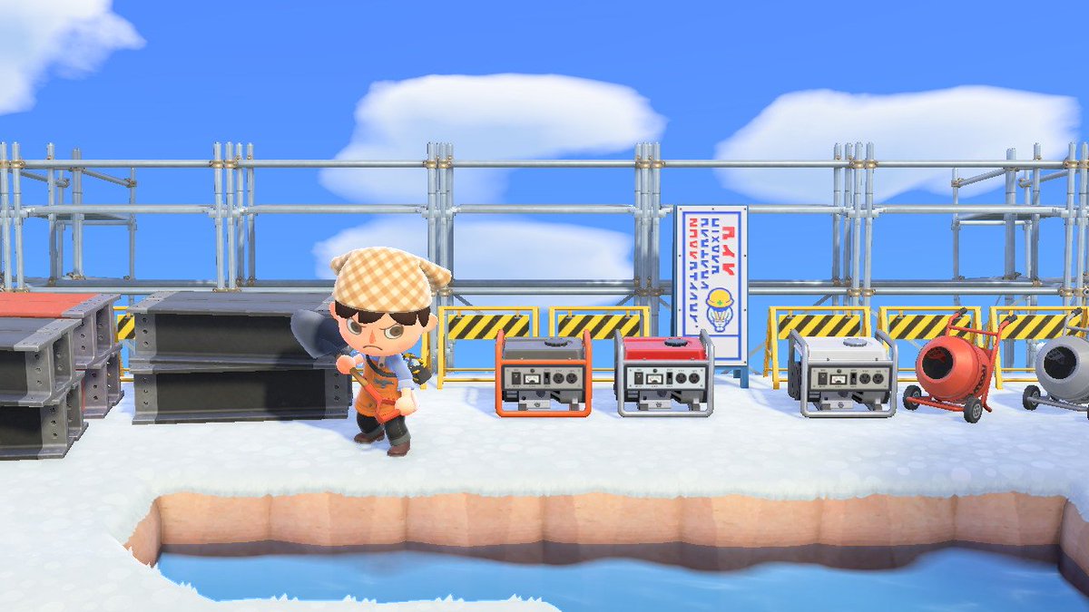 OBRAS, OBRAS! #AnimalCrossingNewHorizons