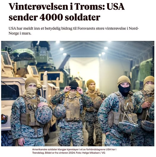 Etter å ha høyrd representantar frå USA sin regjering snakke om Grønland i det siste, så er det einaste fornuftige og riktige at USA vert kasta heilt ut av denne planlagde øvinga. 🇬🇱