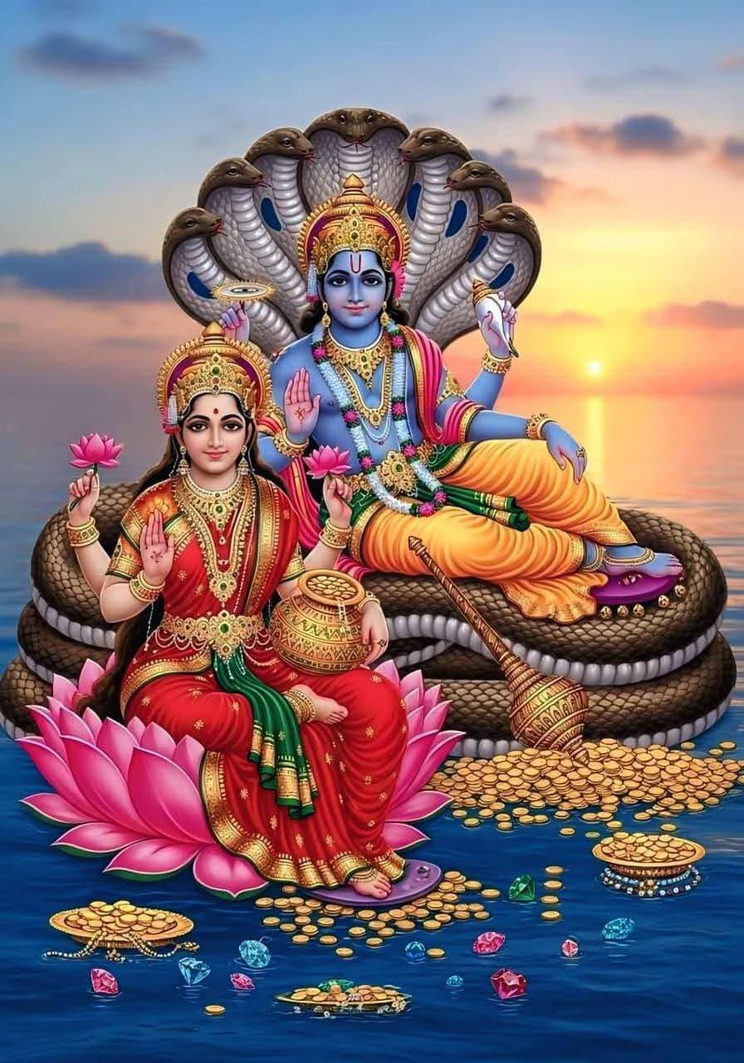 ratnakar273's tweet photo. “त्वं माता सर्वलोकानां, देवदेवो हरिः पिता ।
  त्वयैतद्विष्णुना चाम्ब, जगद्व्याप्तं चराचरम् ॥”

अर्थात् तुम सम्पूर्ण लोकों की माता हो और 
देवों के देव भगवान हरि पिता हैं। 
हे मातः! तुमसे और श्रीविष्णु भगवान से यह सकल चराचर जगत व्याप्त है । https://t.co/FsIEjE8aMH
