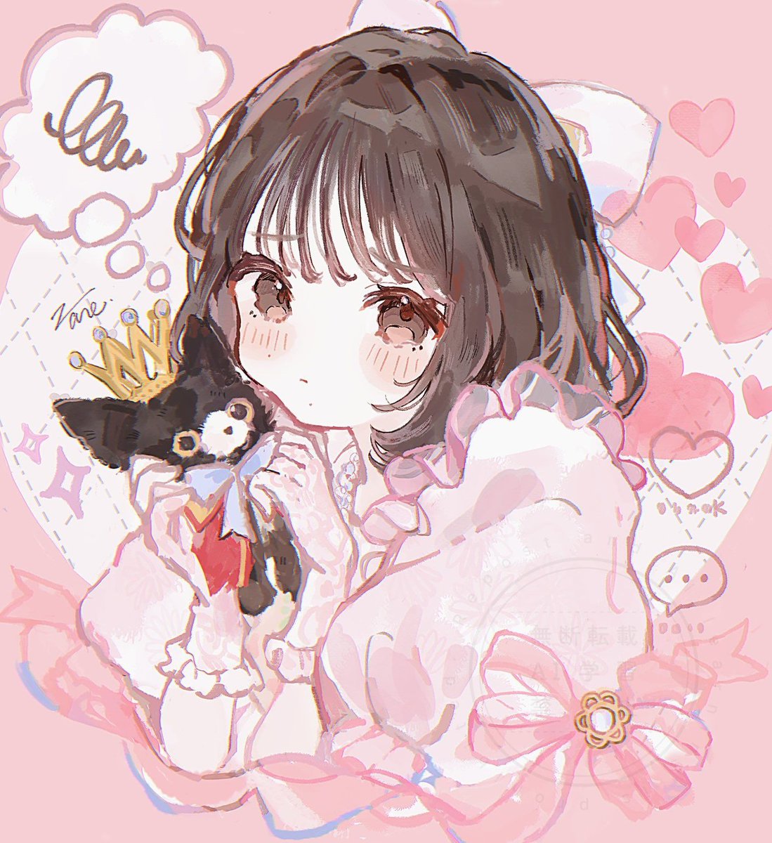 enhake's tweet image. コンビニで新商品のお菓子買った 🦹