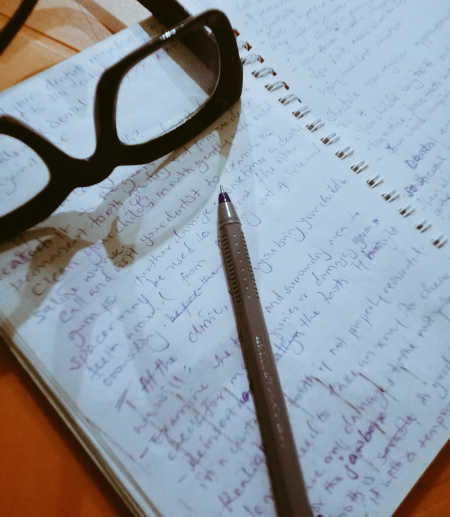 I just completed another portfolio piece, It's a patient education flyer for a dental clinic.
I'd show you the flyer but it's not designed yet, only the content. I'll show it once it's done.

 I'm moving with the speed of light (and a little fear of my accountability partner) 😂