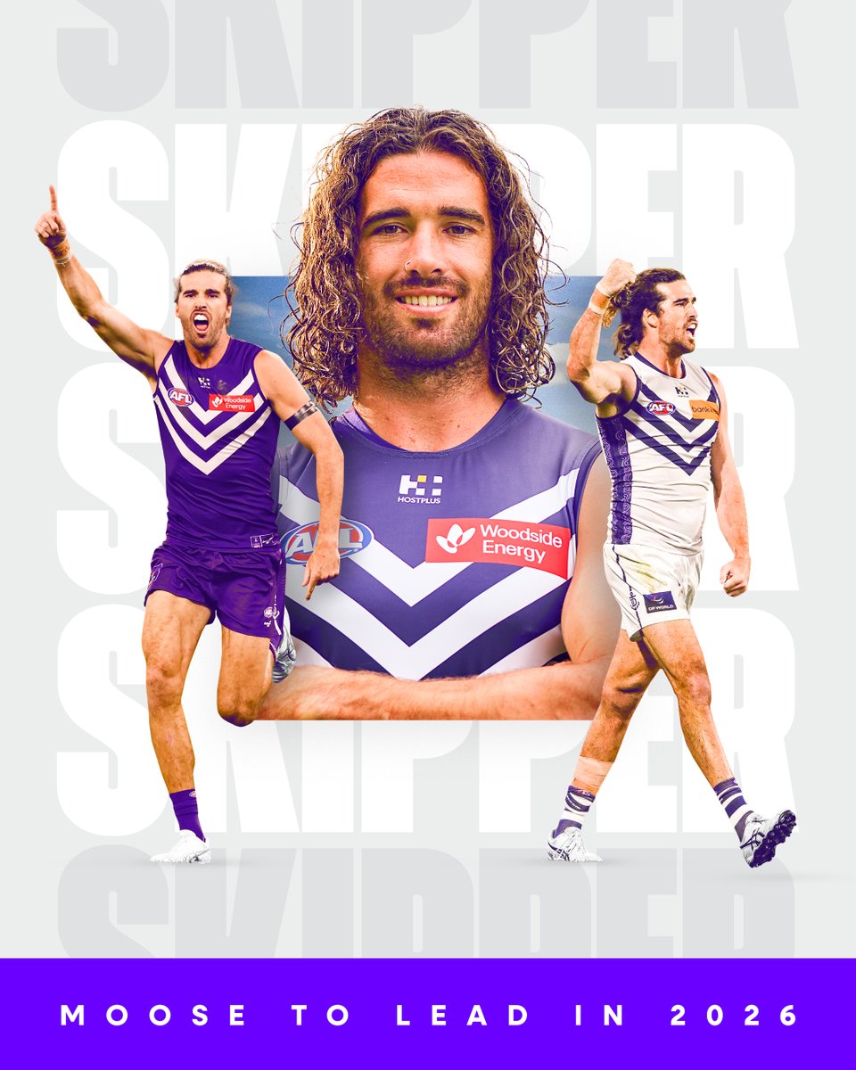 the big Moose, leading from the front.

our 2026 leadership group is locked in, with one new addition 👀

READ: freman.tl/4qq580w

#foreverfreo