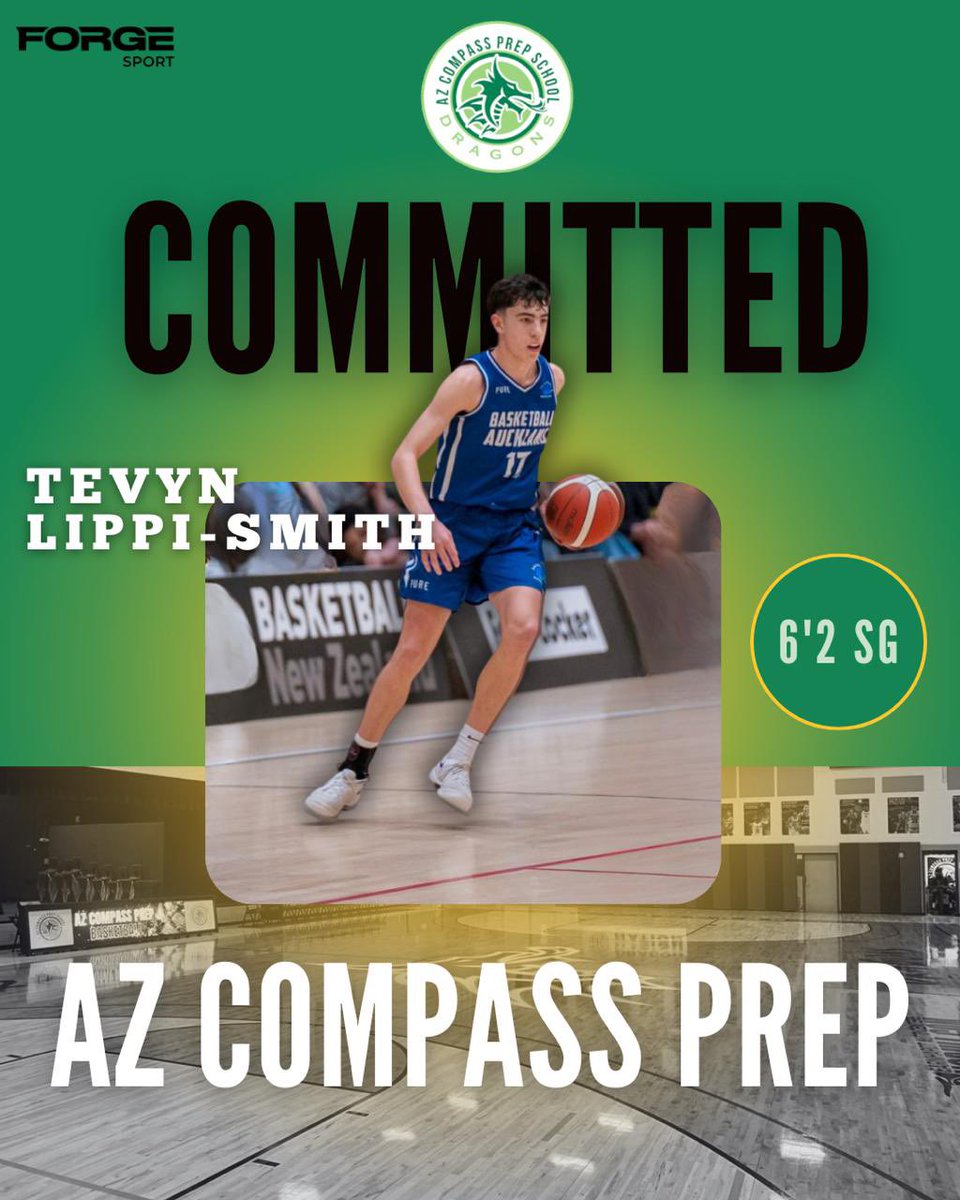 Class of 2029 6’2 Shooting guard Tevyn Lippi-Smith of Auckland Grammar School in New Zealand, has committed to AZ Compass Prep in Arizona. 

One of the best New Zealand prospects coming through