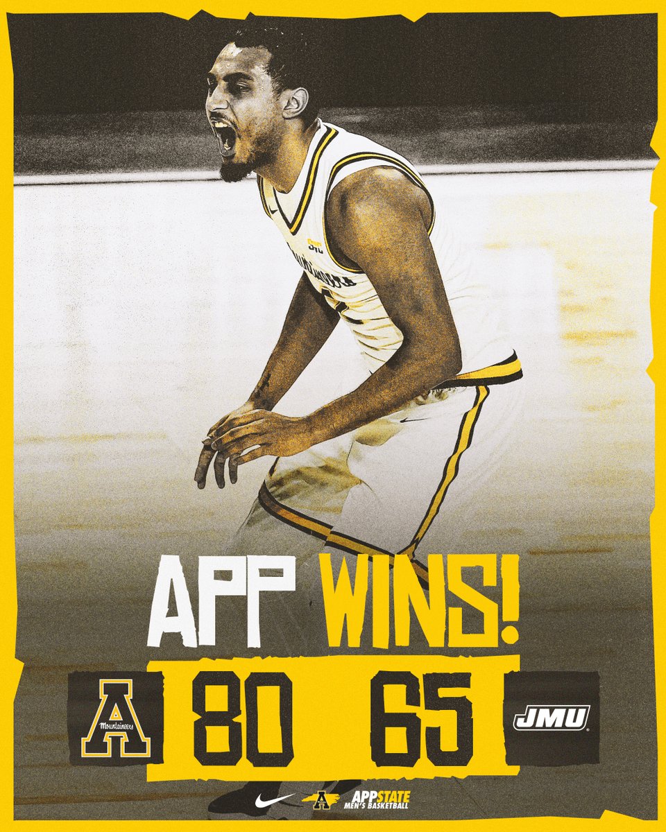 AppStateMBB's tweet image. Home dub. 

#TakeTheStairs