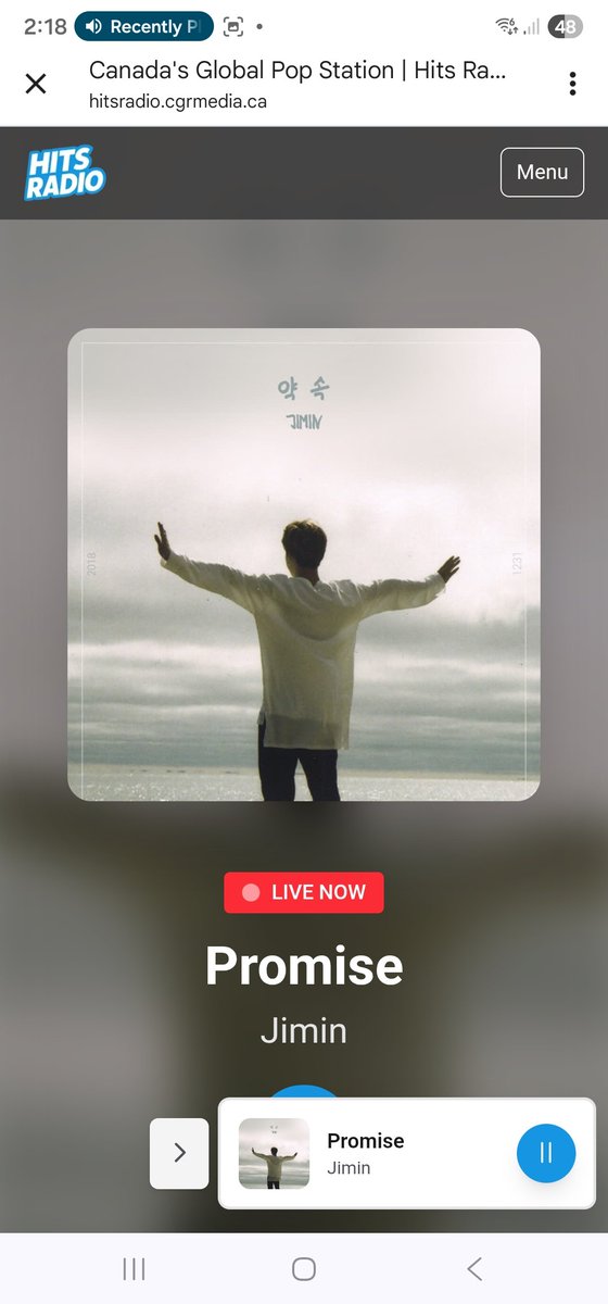 azkenalva's tweet image. Hi @HitsRadioCanada team, how are you? Doesn't Jimin's soft voice in this beautiful song, #Promise, comfort you? Thank you for playing it on #GlobalPopFrenzy today. 
And thanks for #YetToCome too!