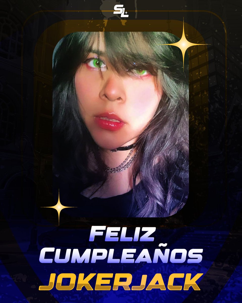 StarLegendsEs's tweet image. Hoy es el cumpleaños de la dueña de nuestras quincenas. ¡Feliz CUMple atrasado @Jokerjack1201! 🥳

Gracias por la energía que traes al equipo. A seguir festejando en grande a la más hermosa 🎉🥂
#Queen #HBD #StreamerLife