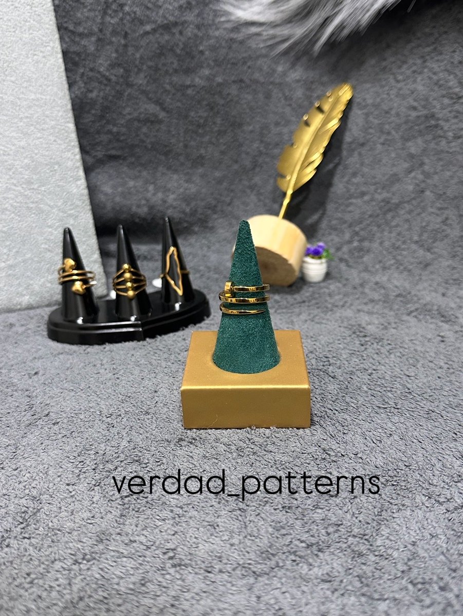 VerdadPatterns's tweet image. Add a touch of Bold to your Gold Ring collection 💛🧡
Price- N1800-2000 each
Which is your fave?
.
To order: Call / WhatsApp: 08163851956 or send us a DM