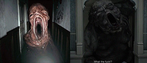 DSOAgent42's tweet photo. // Capcom...stop giving my nightmares life!
#REBHFun https://t.co/etD963YhVc