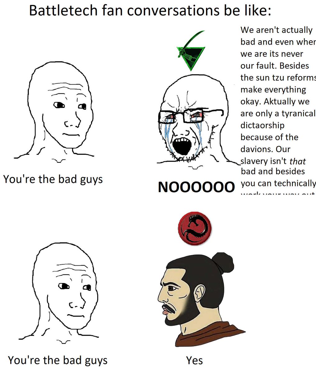 BasedBattletech's tweet image. Everyone loves a good heel.

No excuses, just badassness.