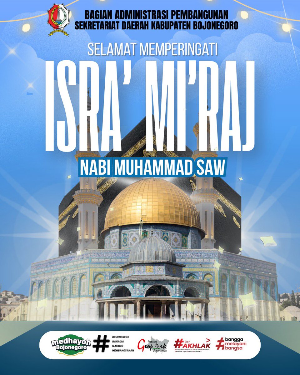 🕌 Peringatan Isra Mi’raj Nabi Muhammad SAW

Isra Mi’raj menjadi pengingat pentingnya shalat sebagai pondasi keimanan, kedisiplinan, dan tanggung jawab dalam kehidupan…..