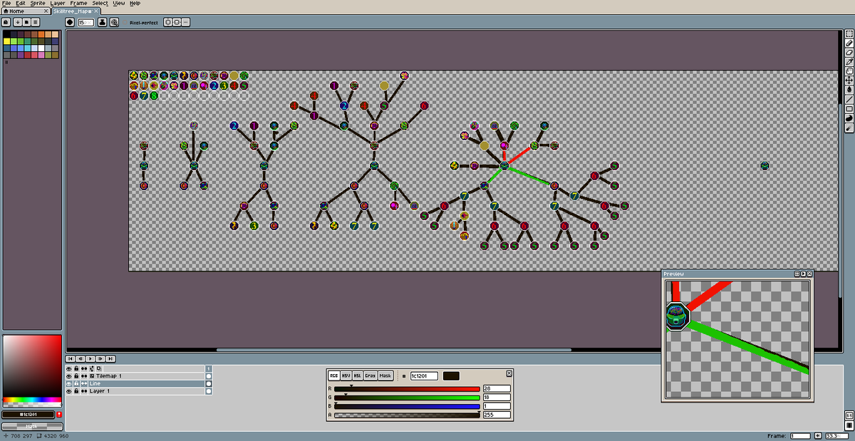 RealisticActs's tweet photo. starting to feel like a skill tree! More Progress!
#gamedev #indiegame #indiedev #solodev #gdevelop https://t.co/0gQu3NVUJS