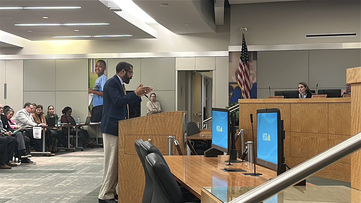 BorrisLMiles's tweet photo. I attended tonight’s HISD Board meeting, where the Miles Ahead Scholars program was honored. Since 2019, I have secured $44 million in state funding to create the Miles Ahead Scholars program, which helps underprivileged young men of color from Kashmere, Wheatley, and Worthing High Schools pursue college and a path to success.

This program has already paid dividends. Last year, the Class of 2025 received 120 college acceptances and more than $4 million in college scholarships.

The Class of 2026 is already well on its way, having received 95 college acceptances and $1 million in scholarships so far—and these are just early offers!

These aren’t just numbers; they are a powerful testament to the relentless dedication and hard work of these scholars. It was an absolute pleasure to attend this meeting and honor the achievements of these scholars.

I also want to give a special shout out to the MAS Program Director, Dr. Exley Warren and his entire team for all of their hard work to prepare these young men for a bright future.

#txlege #hounews #SD13