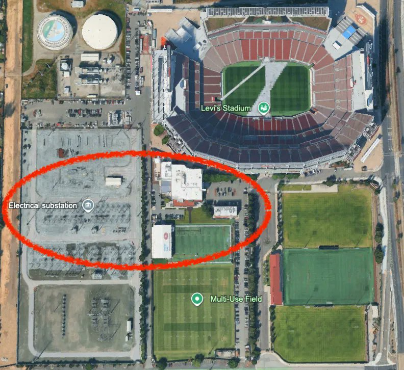 SleeperNFL's tweet photo. The 49ers have been the most injured team in the NFL over the past decade.

A theory linking injuries to an electrical substation near their practice facility has gained traction, but the claim remains unproven.

(via @washingtonpost, h/t @living_energy) https://t.co/zID96xQT3n