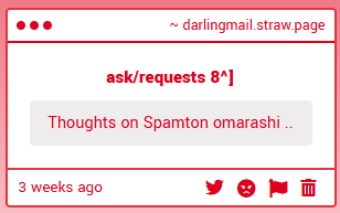 darling_mail's tweet photo. cw omo

yea ive had some thoughts what about it... #deltaruined https://t.co/mQ9TQvzlXa