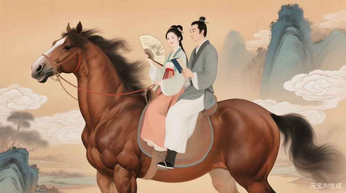 今年馬年祝賀圖, 馬上好運,馬上如意,