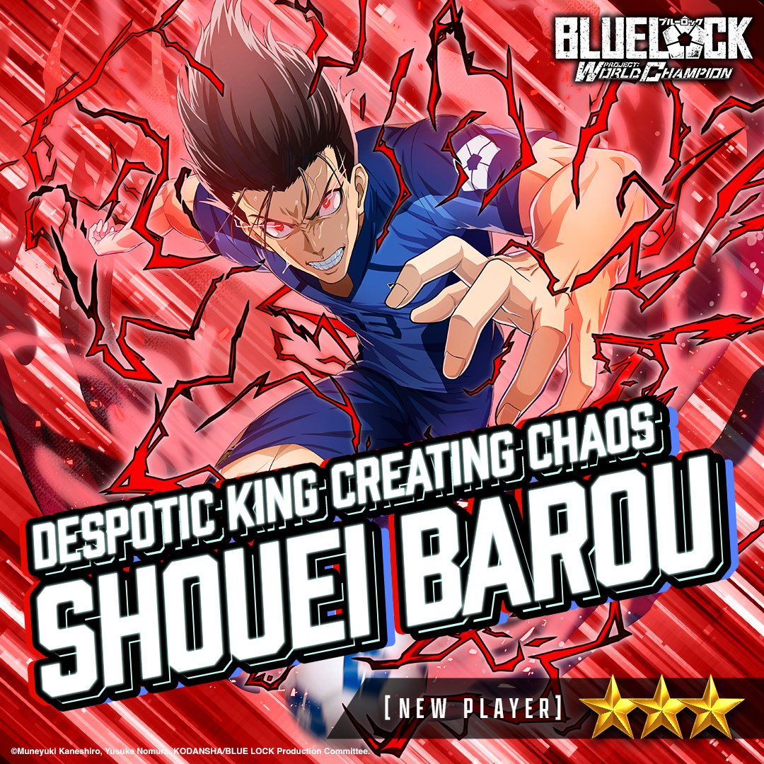 BLUE LOCK Project: World Champion 【Official】 (@BLUELOCK_PWC_GL) / Posts / X