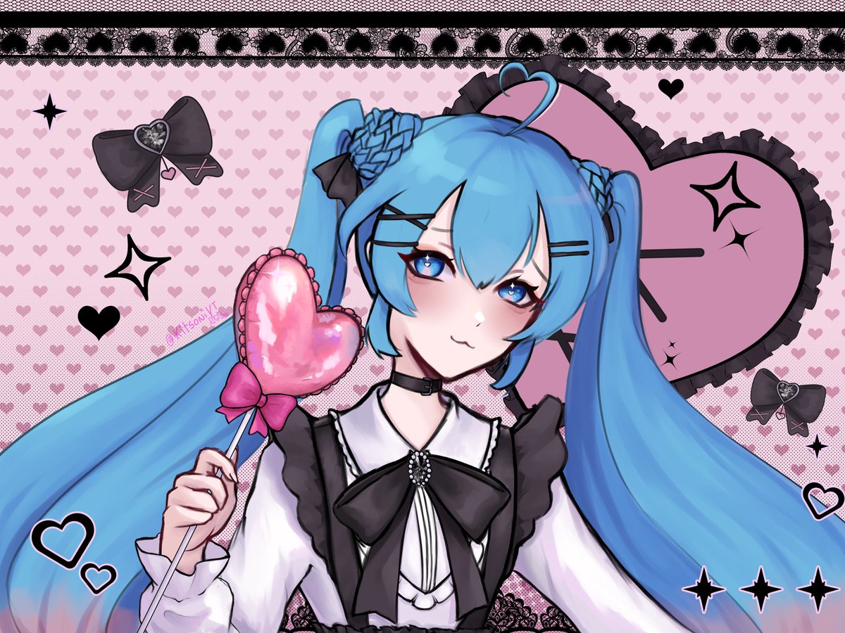 jirai miku 🩷🖤