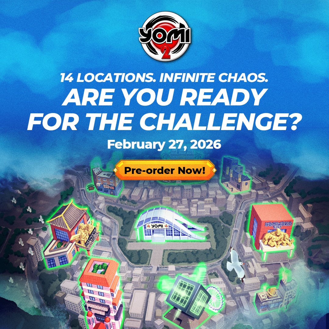 Fairview City Release

Ever wanted to explore a city full of secret combos and surprises? 🌆

On February 27, 2026, Yomi 2: Fairview City Expansion drops, giving you the chance to discover 14 unique locations, each with its own house rules that can completely turn the game on its