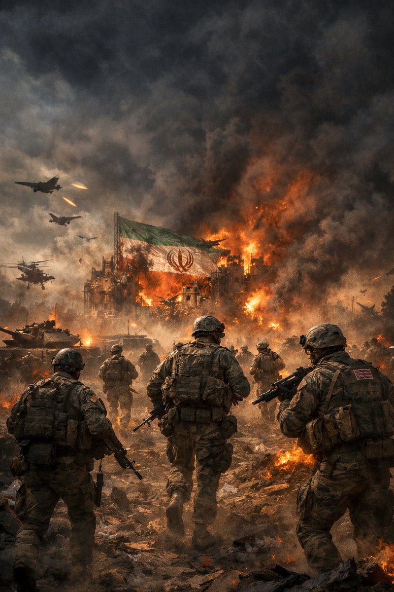 moadib_'s tweet image. تنها راهِ پایانِ جمهوری اسلامی،
مداخلهٔ نظامیِ هماهنگِ تمام نیروهای متحدِ غرب است.
این دیگر یک درگیریِ مقطعی نیست؛
این جنگِ پایان است.
جنگی برای بستن پرونده‌ای که دهه‌ها خون، ویرانی و تاریکی به‌جا گذاشت.

یا این‌بار جهان تصمیم می‌گیرد—
یا این چرخه هرگز تمام نمی‌شود.