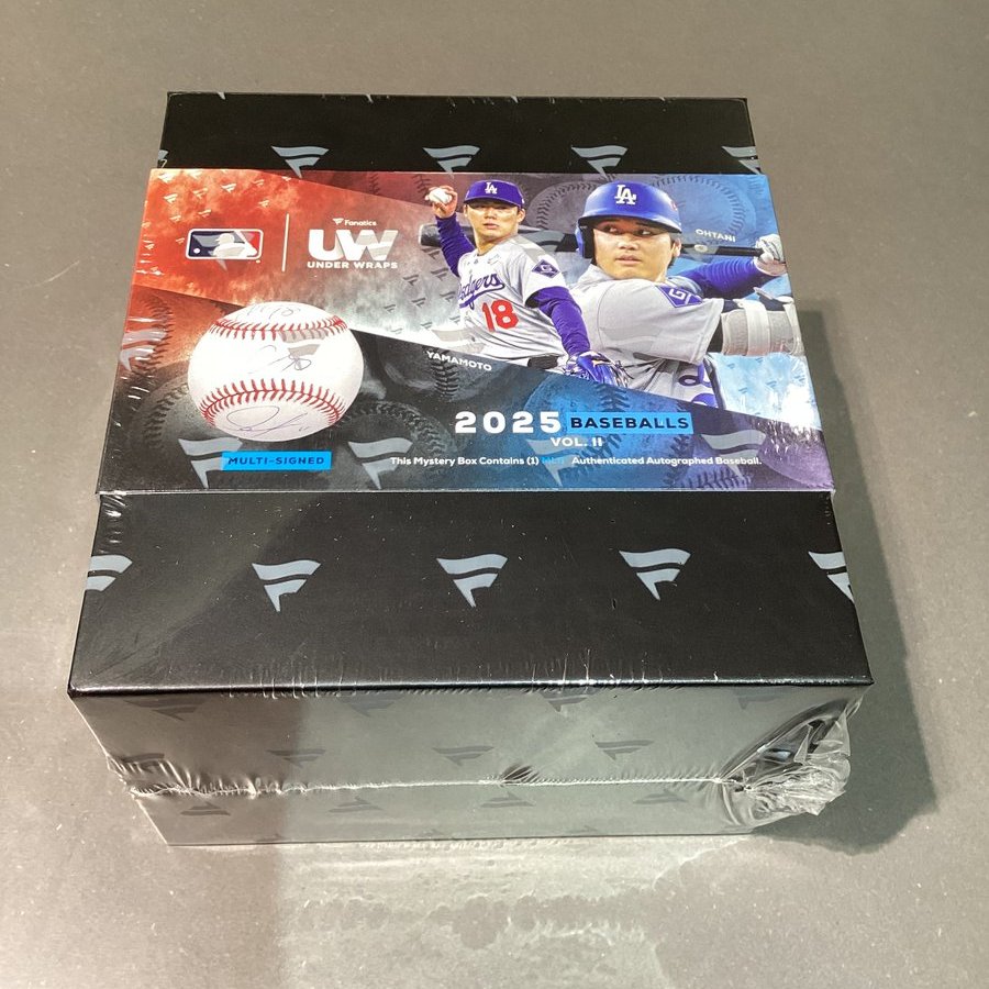 新商品入荷情報】 ⚾ 2025 FANATICS UNDER WRAPS MLB BASEBALL