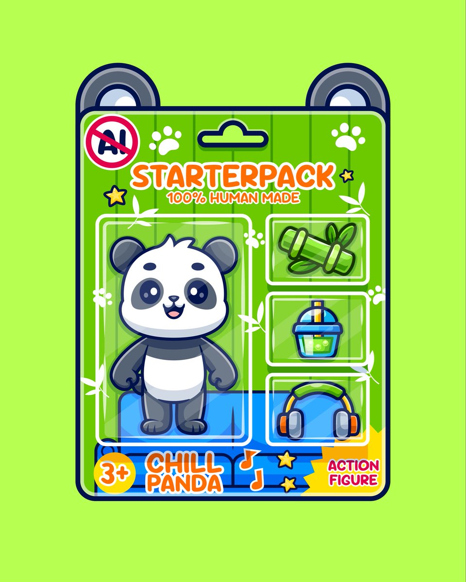 catalystvibes's tweet photo. Toys Starterpack Series🐥🦄🎁 🧩
#starterpacknoai #starterpack #actionfigure #artiststarterpack #digitalart #cuteart #illustration #vectorillustration #adobeillustrator #toysillustration #toycollection #cutecharacters #characterdesign #playfulart #colorfulillustration https://t.co/yMlePypuvI