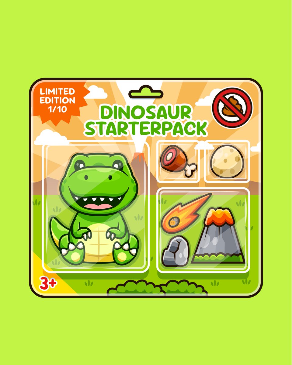catalystvibes's tweet photo. Toys Starterpack Series🐥🦄🎁 🧩
#starterpacknoai #starterpack #actionfigure #artiststarterpack #digitalart #cuteart #illustration #vectorillustration #adobeillustrator #toysillustration #toycollection #cutecharacters #characterdesign #playfulart #colorfulillustration https://t.co/yMlePypuvI