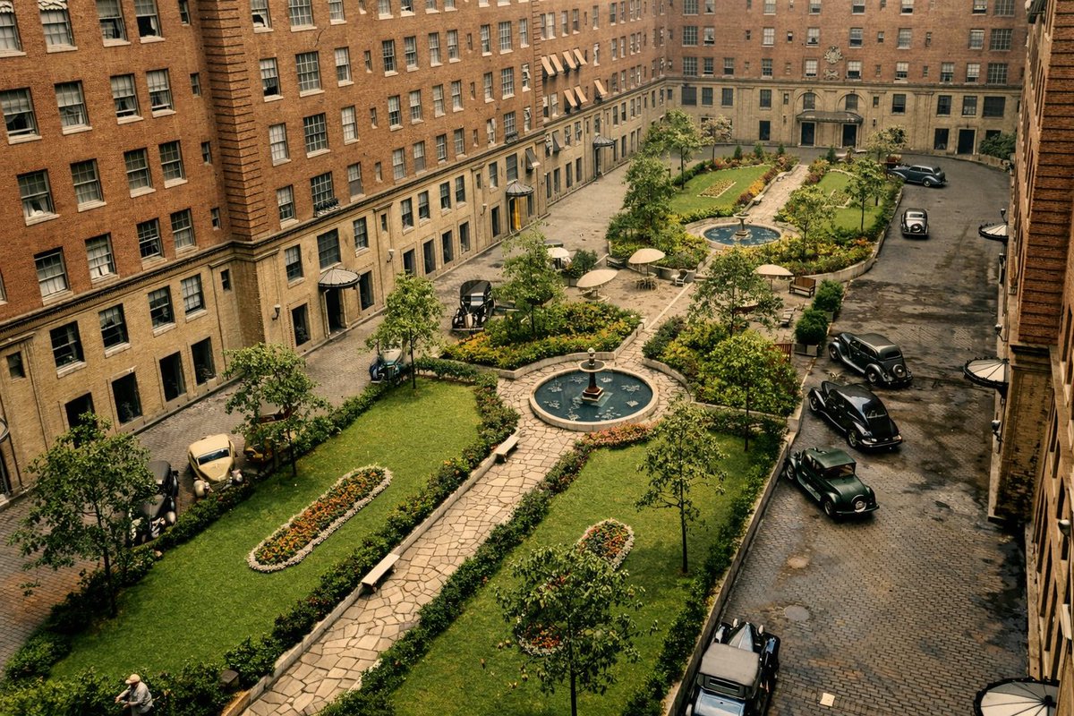 andruyeung's tweet image. Park Avenue in the 1800s was literally a park

They covered up the railroad tracks running down the middle and turned it into a landscaped garden.

Families could stroll through. People would hang out in the middle of what’s now one of the most expensive streets in the world.…