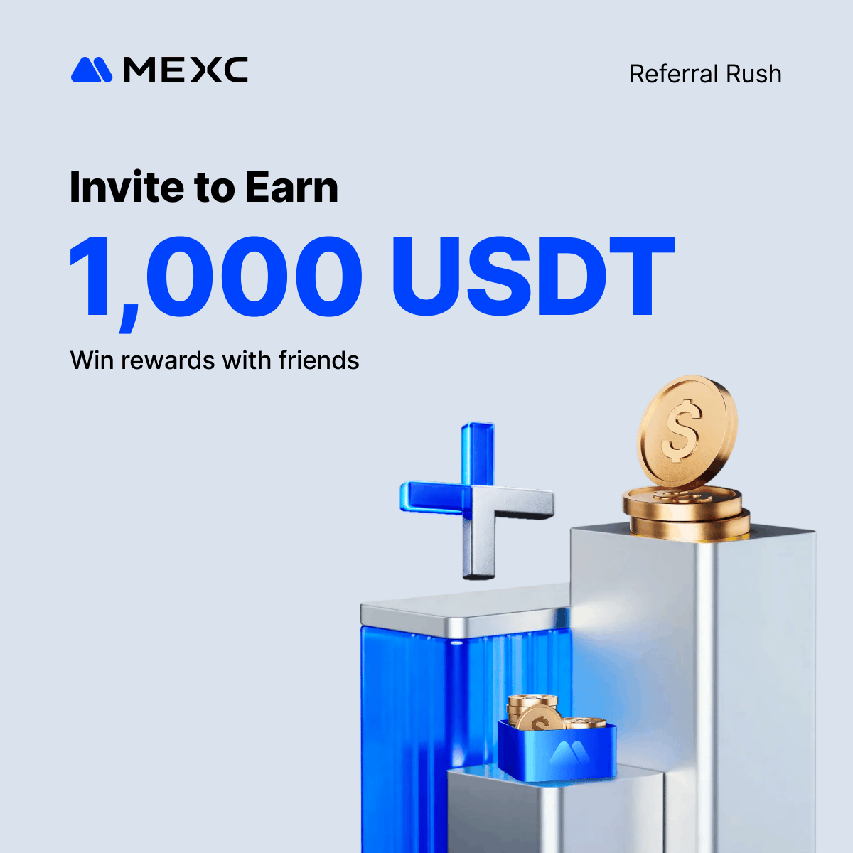 MEXC_Official's tweet image. 💰 Earn 100 $USDT per referral

Invite friends to MEXC and share up to 1,000 $USDT together.

👉 Explore: mexc.com/invite/hot-coi…