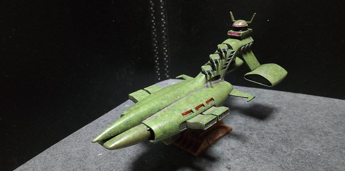 #旧キット
ムサイ
塗装始める⑥