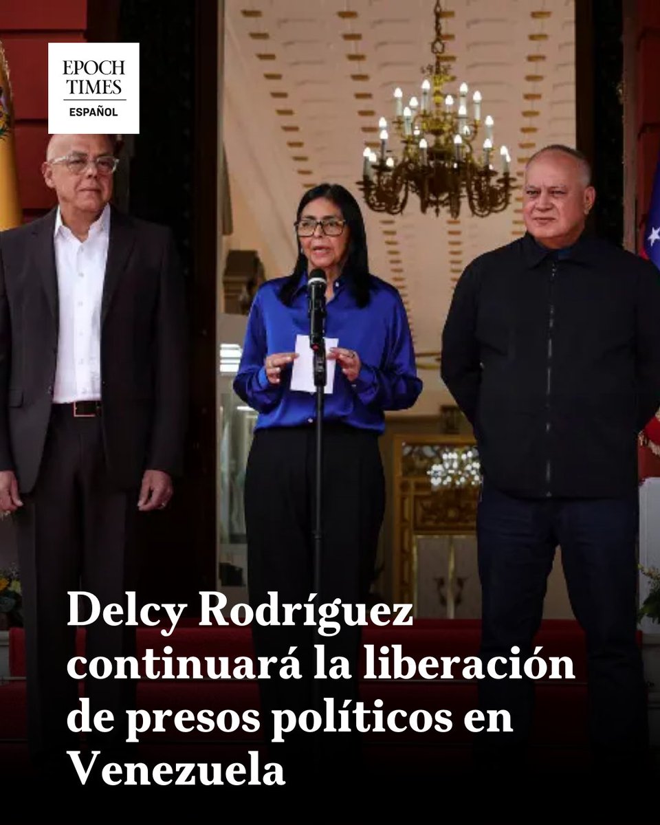 “Este proceso queremos informar que no ha culminado aún. Se mantiene abierto y es justamente lo que hemos venido coordinando con el sistema de justicia en Venezuela”, dijo Rodríguez.  
 
  🔴Lee más aquí 👉 epochtim.es/cf6j7y