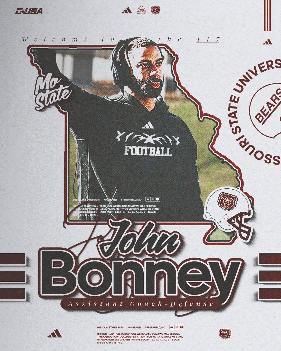 MoStateFootball's tweet image. 𝐖𝐞𝐥𝐜𝐨𝐦𝐞 𝐭𝐨 𝐭𝐡𝐞 𝟒𝟏𝟕, @JBonney_4 🐻 

🔗 tinyurl.com/39btnrrs

#GoBears | #WeAreMoState
